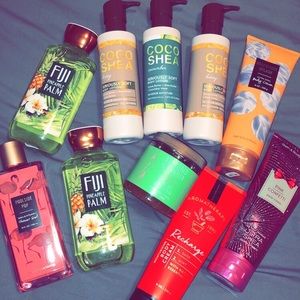Bath & Body Works lotion, perfume, body wash, etc